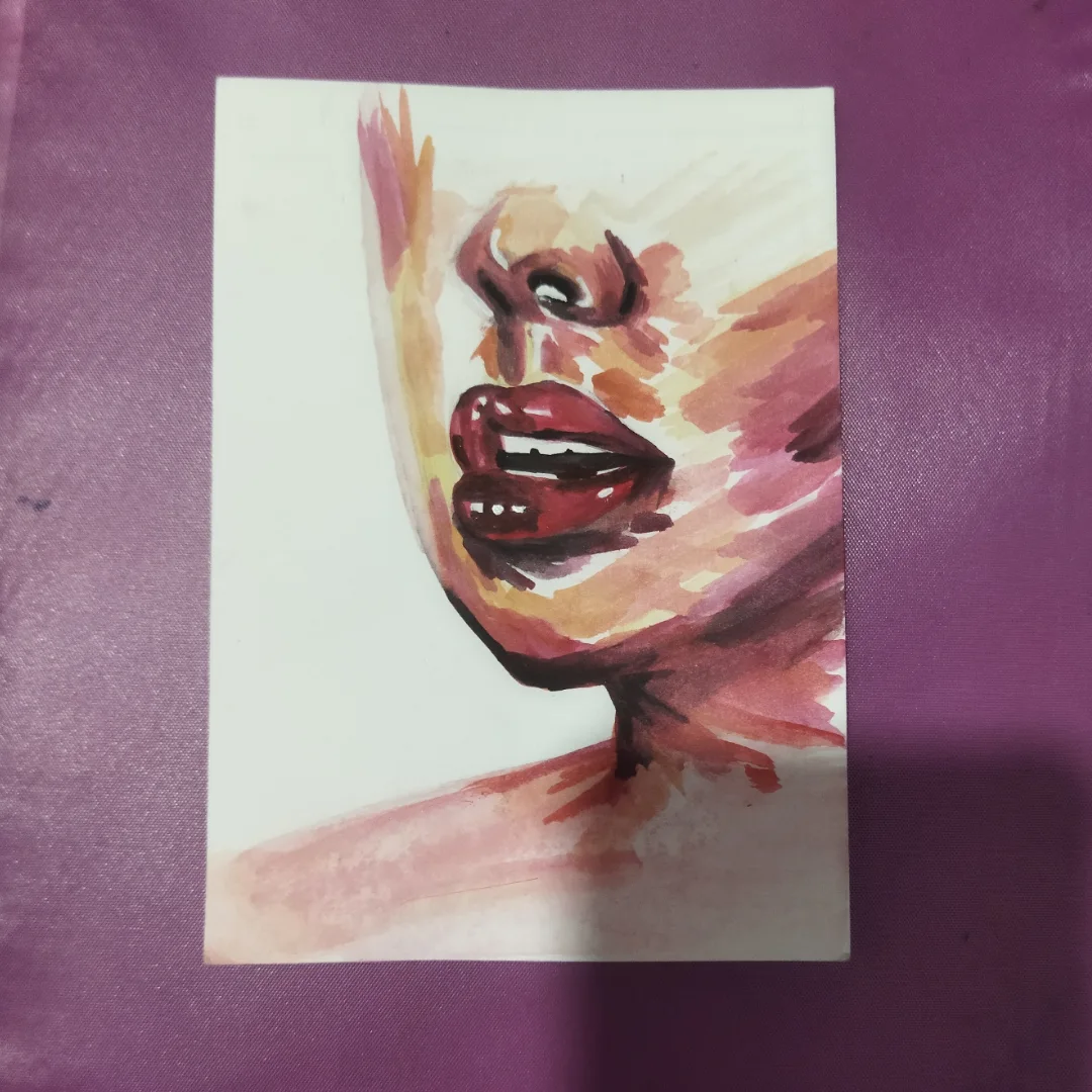 Watercolour swan painting in sketchbook