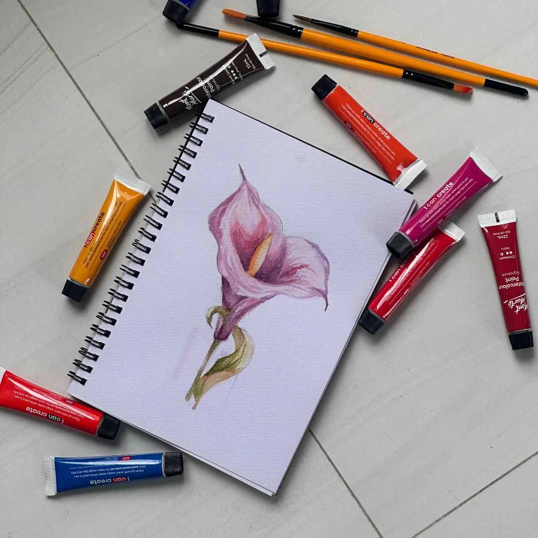 Flower painting second